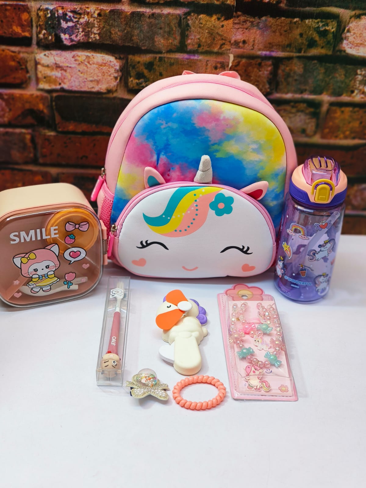 12inch Little Unicorn Backpack Budget Hamper For Playschool Kids