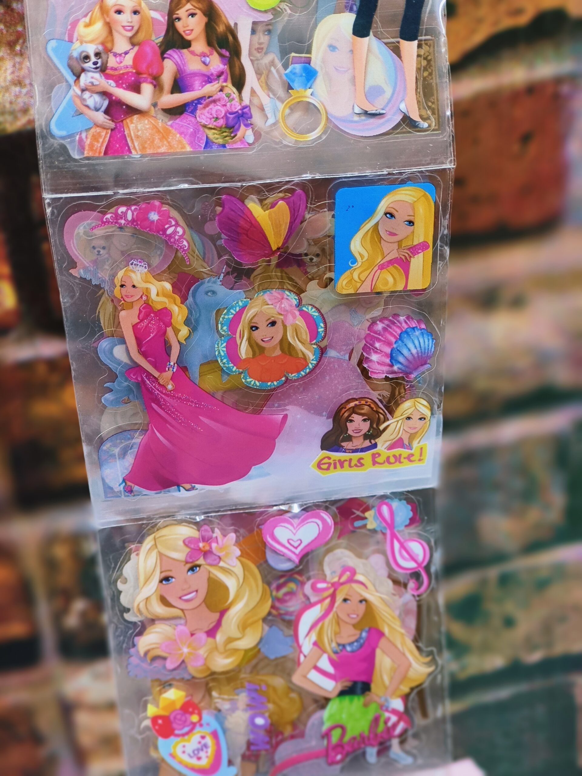 Barbie Stickers Pack - Unleash Creation
