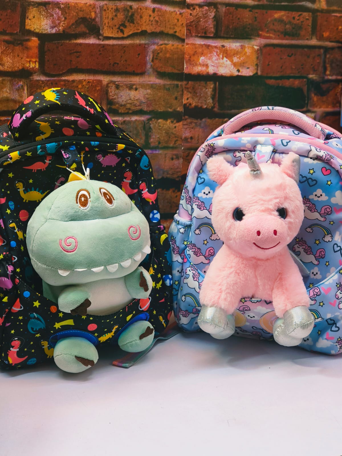 14 inch Exclusive Design Cuties Backpack with Soft Toy( For Playgroup ...