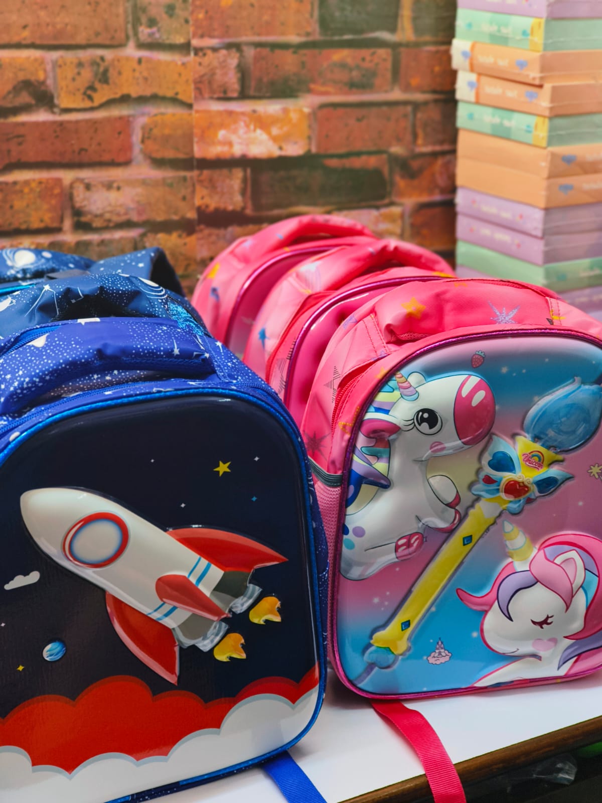 12 Inch Premium 3d Backpacks For Playgroup To Nursery Kids Unleash