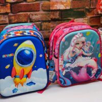 13inch 3D Budget Backpacks ( From Playschool to Nursery Kids )