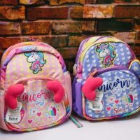 14inch Super Cute Unicorn Backpack ( For Nursery to KG Kids )