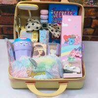 Mini Suitcase Hamper for Teen Girls