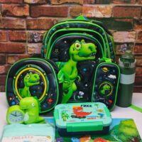 16inch Dino Combo Backpack Hamper ( For 1st to 4th Std Kids )
