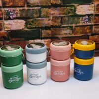 Multipurpose Detachable Double Decker Snacks Box