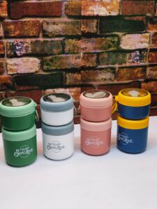 Multipurpose Detachable Double Decker Snacks Box