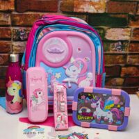 16inch Flying Unicorn Bag Combo ( For 1st to 3rd Std Kids )