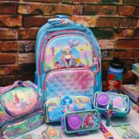 16inch Mermaid Super Premium Bag Combo ( For 1st Std to 3rd Std Kids )