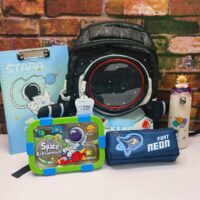 14-15inch Real Astronaut Bag Combo ( For Nursery & KG Kids )