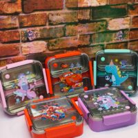 New Style 2 Sections Lunchboxes in Exclusive Designs