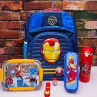 16inch Ironman 3D Bag Combo ( For 1st to 3rd Std Kids )