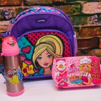 12-13inch Cute Barbie Backpack Combo ( For Playschool & Nursery Kids )