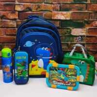 16inch 3D Dino Bag Budget Combo ( For 1st Std to 3rd Std )