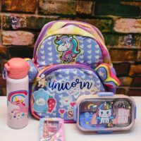 14inch Unicorn Wings Bag Combo ( For Playschool & Nursery Kids )