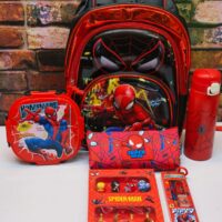 14-15inch New 3D Spidy Bag Premium Combo ( For Nursery to KG Kids )
