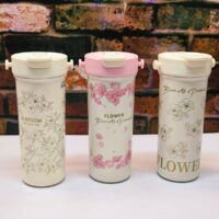 Flower Theme Insulated Stainless Steel Tumbler, 610ml