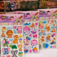 Glitter 3D Stickers