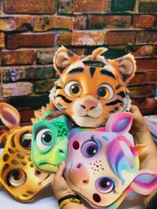 Big 3D Shape Drawing Books ( Animal Designs )