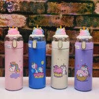 Super Cute Unicorn Sippers with 3D Unicorn