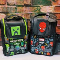 Smiggle Original Insulated Lunch bag / Activity Bag ( Spiderman & Minecraft )