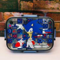 Super Sonic Stainless Steel Lunchbox, 3 Sections