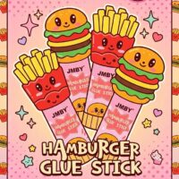 Hamburger Glue Sticks