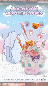 Sanrio Acrylic Pen Stand ( Kuromi Special )