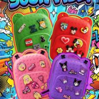14inch Custom Charm Silicon Backpacks