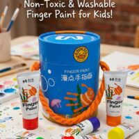 Kids Finger Paint Set ( Pack of 6 )
