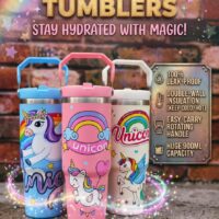 Magical Unicorn Tumbler ( 900ml )